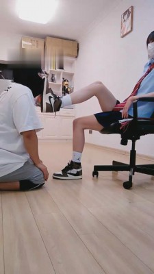 【暴力美学】AJ脏鞋原味白袜羞辱 G-210824-16-HD绳艺资源网