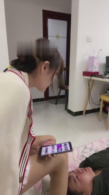 【牙乖乖】美甲小妹深夜恋足调 bf16124-HD绳艺资源网