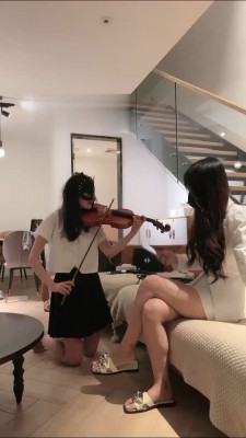 【时安】高冷反差音乐系才女 bf16313-HD绳艺资源网