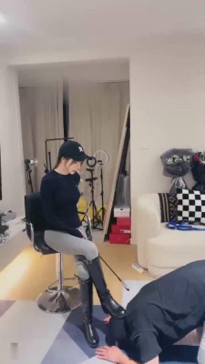 【樱桃大大】超美长靴小姐姐骑马专场 bf16993-HD绳艺资源网
