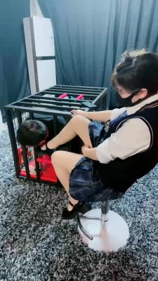 【馨妍】关狗笼内裤塞嘴套头强制闻鞋 bf26069-HD绳艺资源网