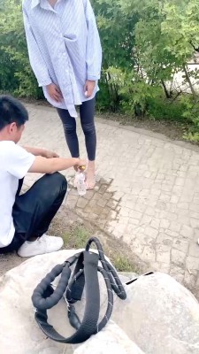 【尤黎】户外-路人小姐姐突然加入【续集】 JS23043003-HD绳艺资源网