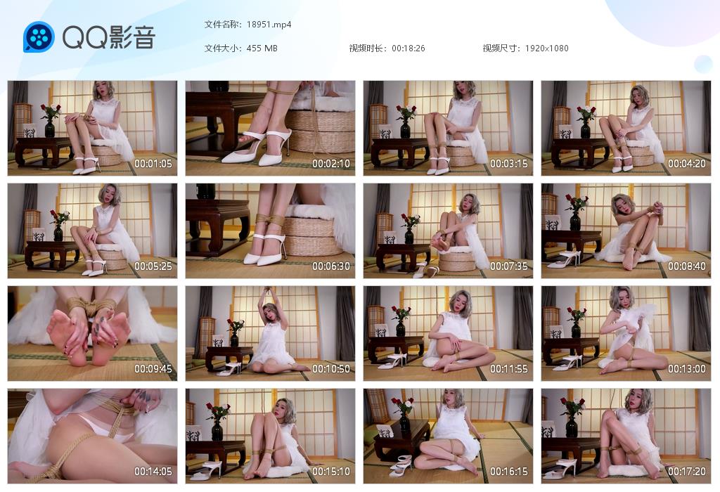 【丽柜美束】美束 情人结上兔子原声 B2272-HD绳艺资源网