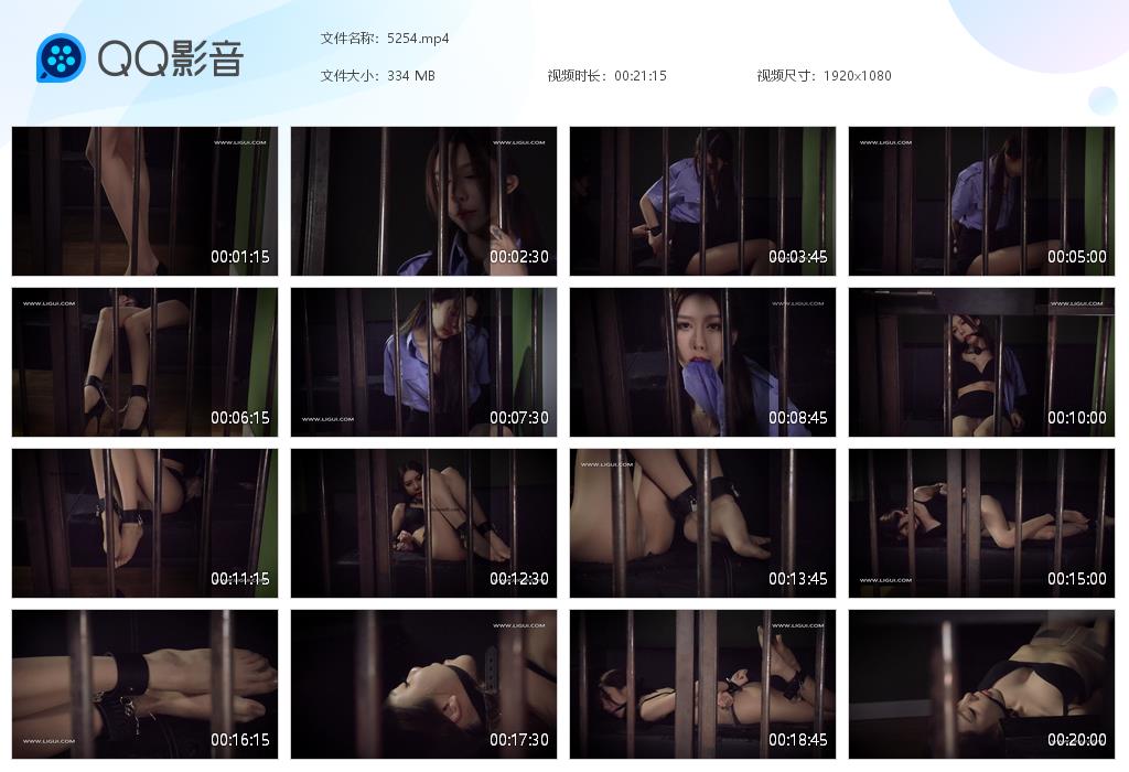 【丽柜美束】美束 新片禁享狱丝私人定制版完全版兔子监狱镣铐口  B2282-HD绳艺资源网