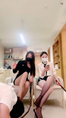 【茹雪】双S-美甲店素人调-洗脚水圣水泡面【双视角版】-HD绳艺资源网