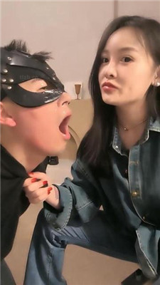 【安晴】反差暴力女友/提档/口水吐狗脸 艾彩调教库 第10张