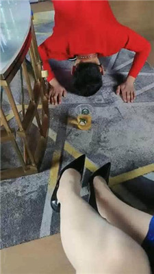 【咩祖】圈养犬化生活-狗笼桌子囚禁/肉丝脚窒息 艾彩调教库 第7张