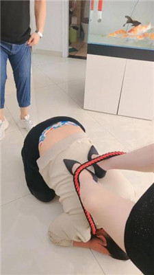 【安安女王】绿帽前任伺候我和老公 艾彩调教库 第14张