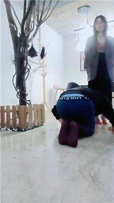 【绯闻王妃】圈养狗犬化爬行/打手心/重口强制喂食 艾彩调教库 第4张