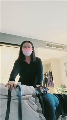 【樊樊S】束缚带捆绑/踩踏 艾彩调教库 第4张