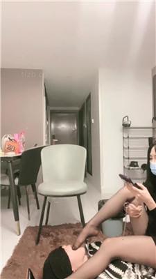 【甜一】性感小姐姐黑丝虐-深喉插嘴/抽耳光 艾彩调教库 第10张