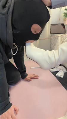【苒溪】被普拉提教练训成狗 艾彩调教库 第16张