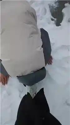 【Esse殿下】冰天雪地户外遛狗【完整版】-HD绳艺资源网