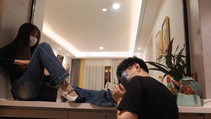 【梵高】白领库里丝下班后的原味诱惑狗-HD绳艺资源网