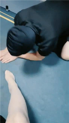 【东营天香百合】内裤套头/吃口水/跪舔高跟肉丝/喂食 艾彩调教库 第10张