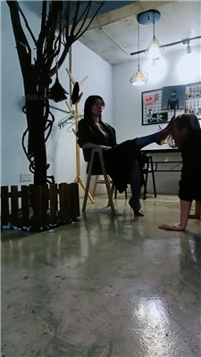 【绯闻王妃】圈养狗犬化爬行/打手心/重口强制喂食 艾彩调教库 第19张