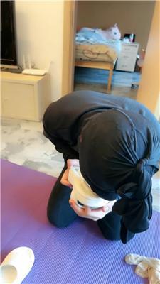 【苏儿】拖鞋耳光/闻原味白袜/伺候沐足 JS240713-5 艾彩调教库 第16张