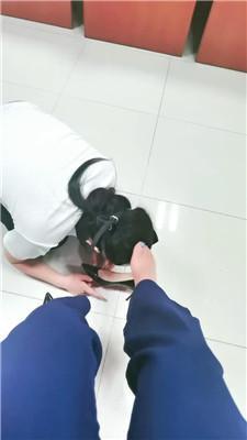 【璃茉】白领VS母畜-骑马转胯/高跟踩 JS240710-3 艾彩调教库 第9张