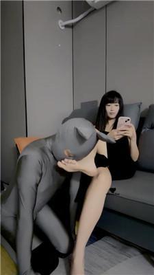 【我偏不】双S-带素人玩SM-骑马/裸足狂舔/坐脸窒息 bf42731 艾彩调教库 第4张