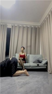 【素人挖掘机】黑丝高跟诱惑/骑马转胯/踩踏 bf43299 艾彩调教库 第7张