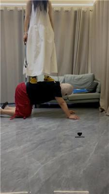 【素人挖掘机】黄色运动鞋白棉袜气味辱/鞭打羞辱 bf43231 艾彩调教库 第9张