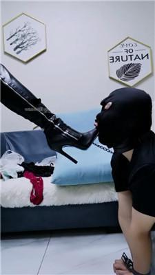 【国服女神】长靴严厉主暴力虐打【完整版】 bf43153 艾彩调教库 第9张