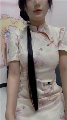 【六六】肉丝旗袍调-强制闻鞋袜/耳光/骑马转胯 bf42764 艾彩调教库 第20张