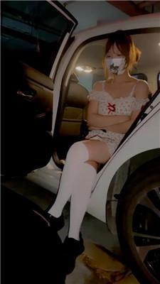 【小妍】户外停车场-遛狗驯化人形犬 bf43096 艾彩调教库 第5张