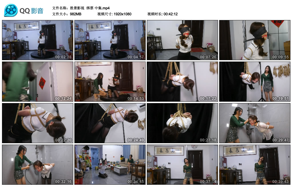 【胜景影视】 绑票 中集-HD绳艺资源网