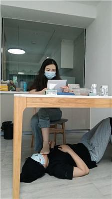 【御妍】素人S-原味短丝桌底伺候【四视角版】 JS240710-9 艾彩调教库 第15张