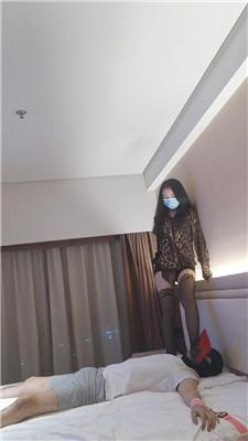 【御妍】捆绑床上高跟黑丝全体重踩踏【上】 bf43308 艾彩调教库 第13张