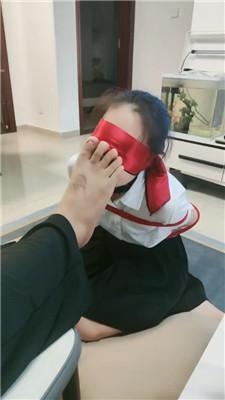 【判官】五花大绑/舔脚/sp/耳光 JS240714-34 艾彩调教库 第6张