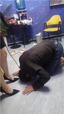 【天韵女皇】反绑高跟踩/鞭打/丝袜塞嘴【双视角版】 JS240716-8 艾彩调教库 第19张