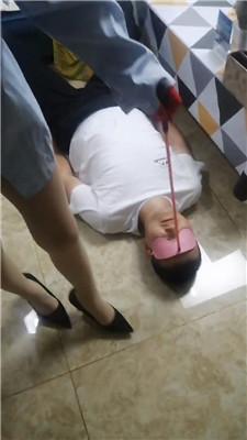 【天韵女皇】重度SP/高跟白袜碾压/踢裆 JS240727-5 艾彩调教库 第7张