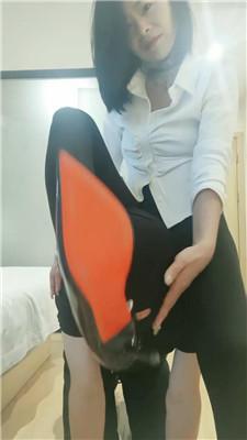 【娜S】黑丝高跟美腿蹂躏/骑马胯下辱/耳光 bf43233 艾彩调教库 第6张