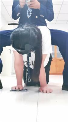 【璃茉】白领VS母畜-骑马转胯/高跟踩 JS240710-3 艾彩调教库 第3张