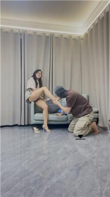 【素人挖掘机】拴狗链/耳光/骑马转胯sp/虐乳赏赐圣水 bf43160 艾彩调教库 第19张