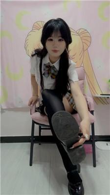 【六六】黑色长筒袜jk灯 JS240710-29 艾彩调教库 第2张