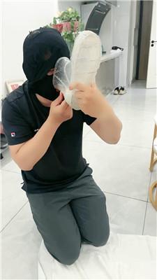 【范爷大大】双S-高跟黑丝-玉足跪舔/臭脚捂脸 JS240725-16 艾彩调教库 第12张