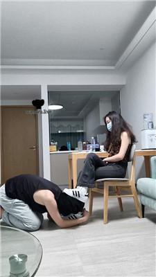 【御妍S】贝壳头白袜-人肉除臭器【四视角版】 JS240709-24 艾彩调教库 第3张