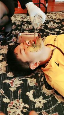 【圈养基地】赏赐人形犬晚餐/清理脏马桶/强制淋浴 JS240805-10 艾彩调教库 第6张