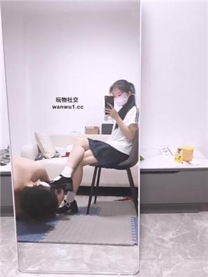 【汀兰】学生S-皮鞋白袜裸足气味辱 bf43568-HD绳艺资源网