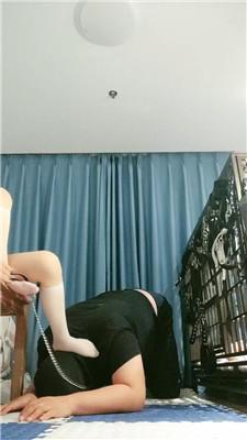 【喵酱紫】白丝全体重踩踏/原味塞嘴/骑马 JS240803-20 艾彩调教库 第2张