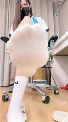 【若依坏坏哒S】狂吸白棉袜 JS240805-21 艾彩调教库 第5张