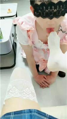 【南歌大大】皮鞋白丝诱惑变装女仆/狗链遛狗 JS240814-16 艾彩调教库 第12张