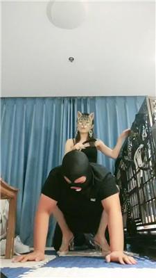 【喵酱紫】白丝全体重踩踏/原味塞嘴/骑马 JS240803-20 艾彩调教库 第15张