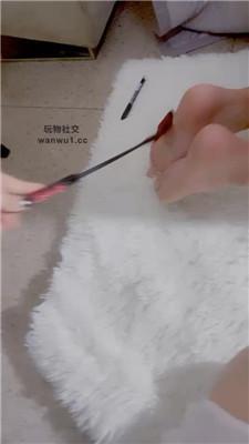 【甜音】裸足玉足踩脚垫奴 JS240809-2 艾彩调教库 第10张