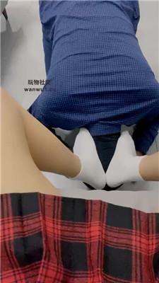 【甜一】JK小姐姐-皮鞋白袜闻舔/伺候沐足 JS240809-7 艾彩调教库 第9张