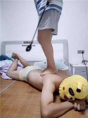 【小白】坐脸踩虐裆 JS240813-10 艾彩调教库 第11张