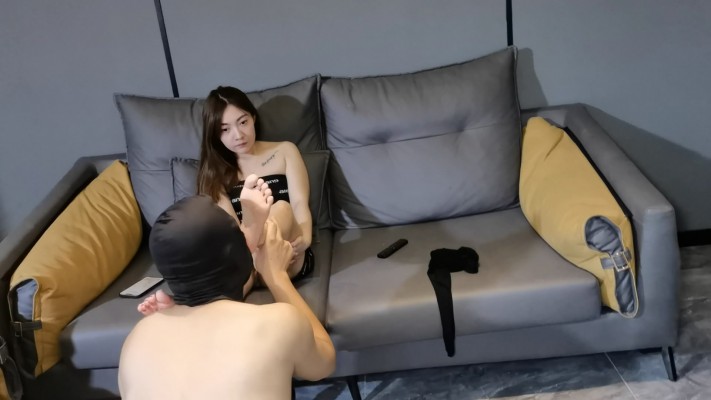 【彼岸花】黑丝恋足深喉家畜 YC-240815-7 艾彩调教库 第5张